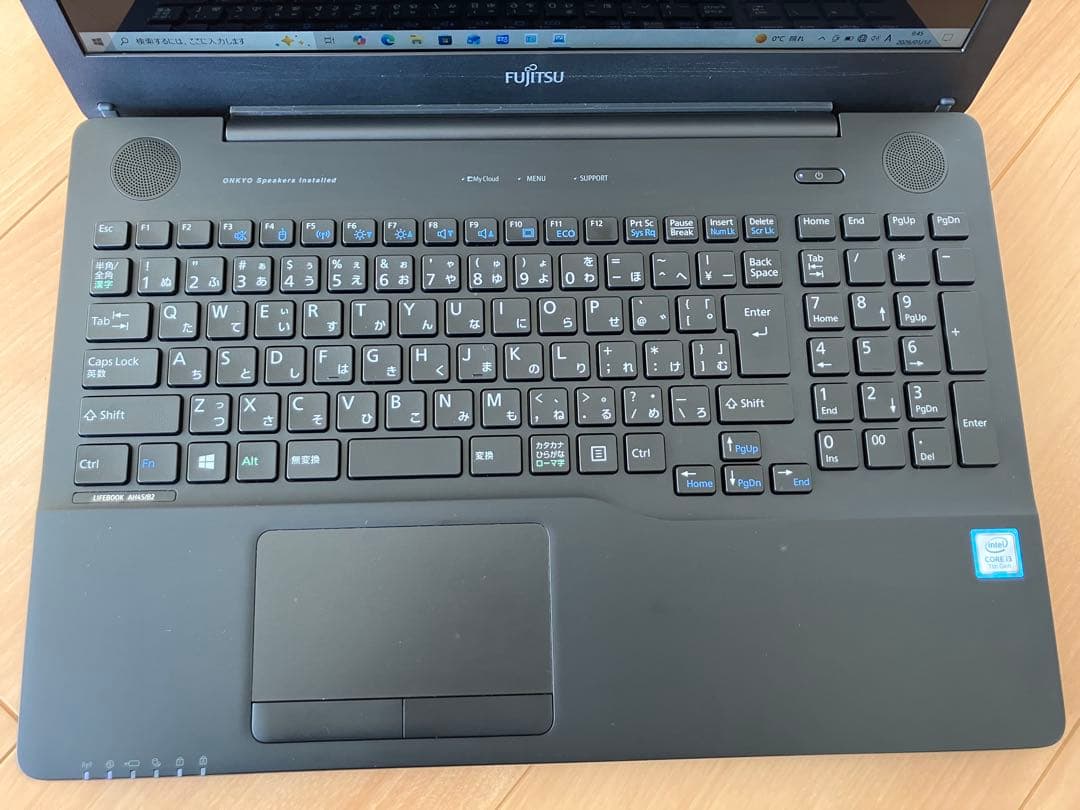 富士通FMV LIFEBOOK AH45/B2 本体 ACアダプター付き