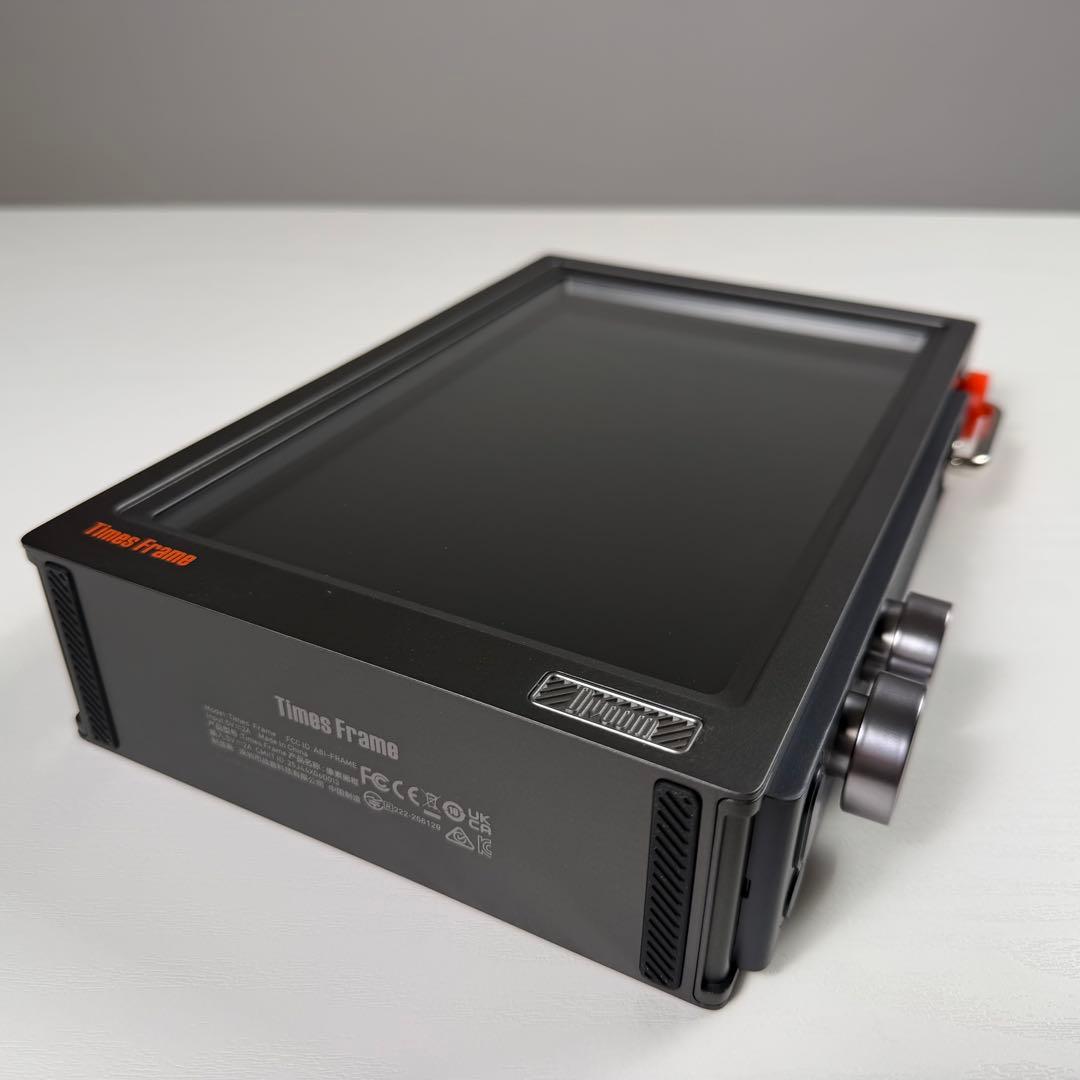 Divoom Times Frame デジタルディスプレイ ブラック