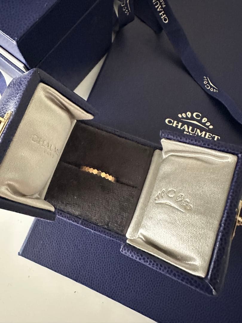 ショーメ　ビーマイラブ　リング　ゴールド