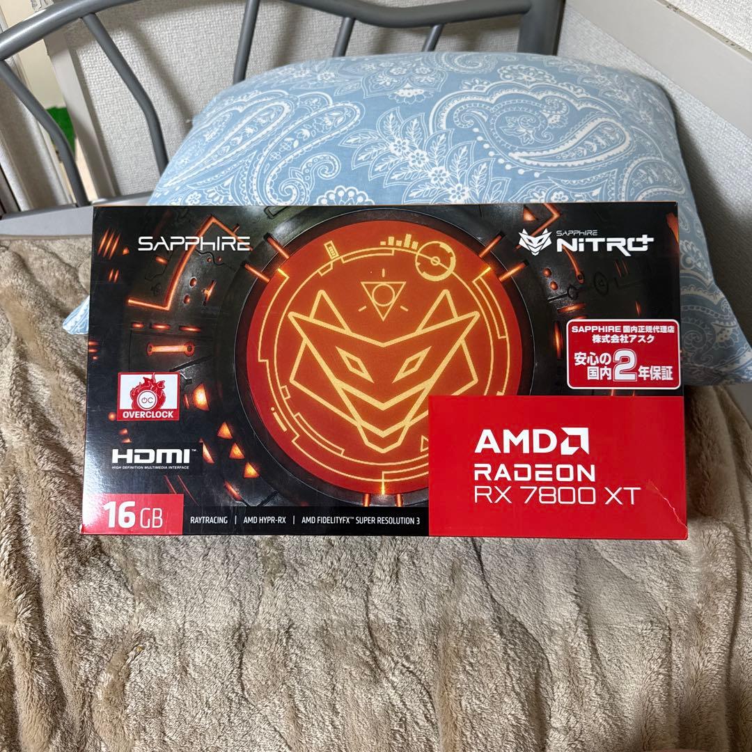 グラフィックボード・グラボ・ビデオカード Sapphire Radeon RX 7800 XT Nitro+ 16GB