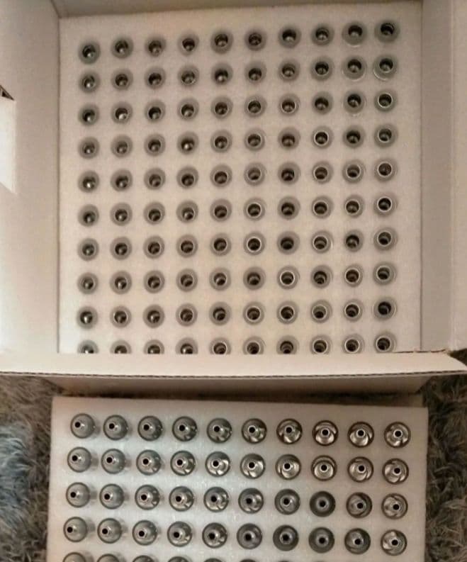 アトマイザー 510規格 510 1.0ml 100本 シルバー