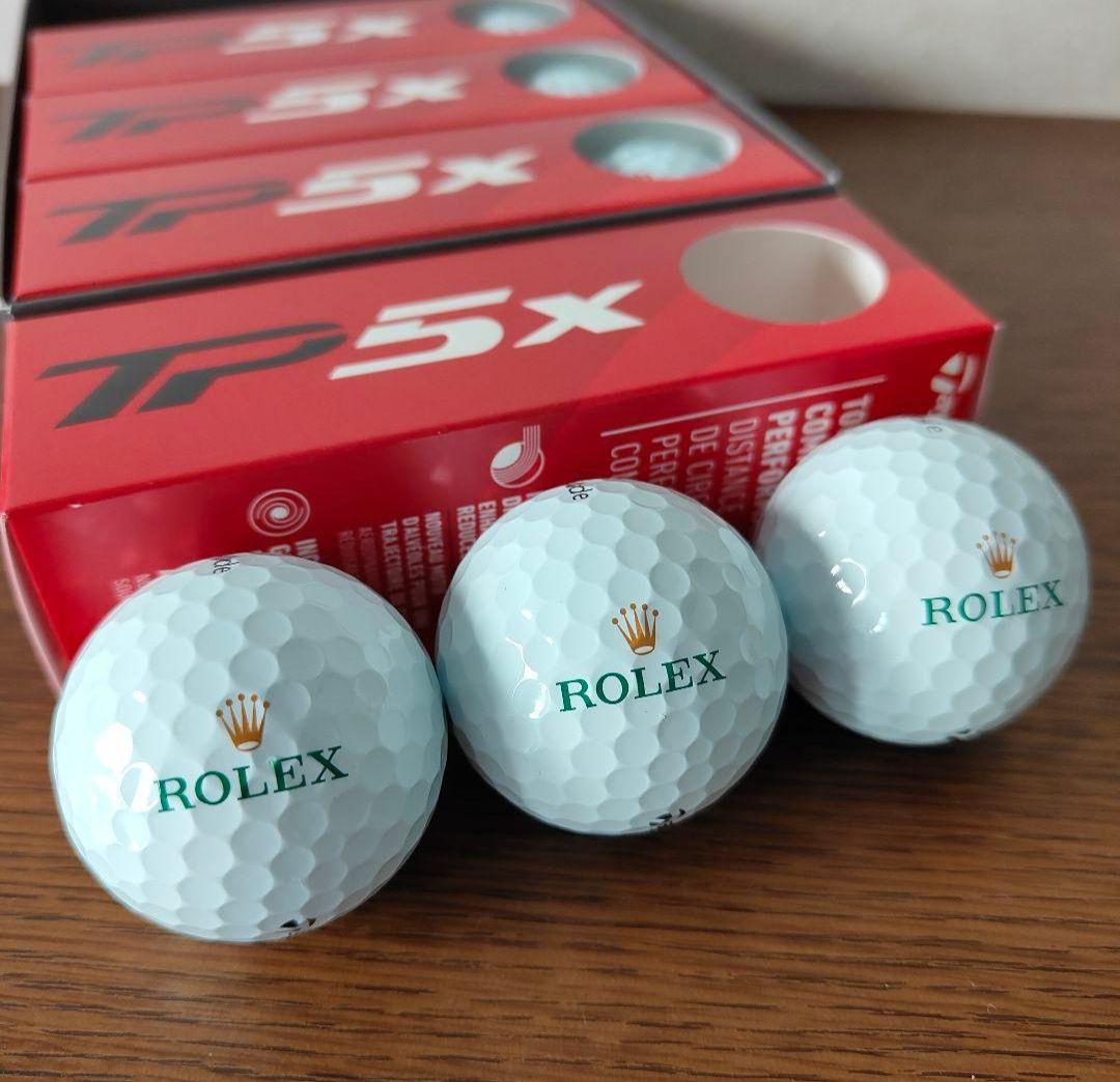 ゴルフボール ROLEX ロゴ入り 12個 Taylor Made 非売品