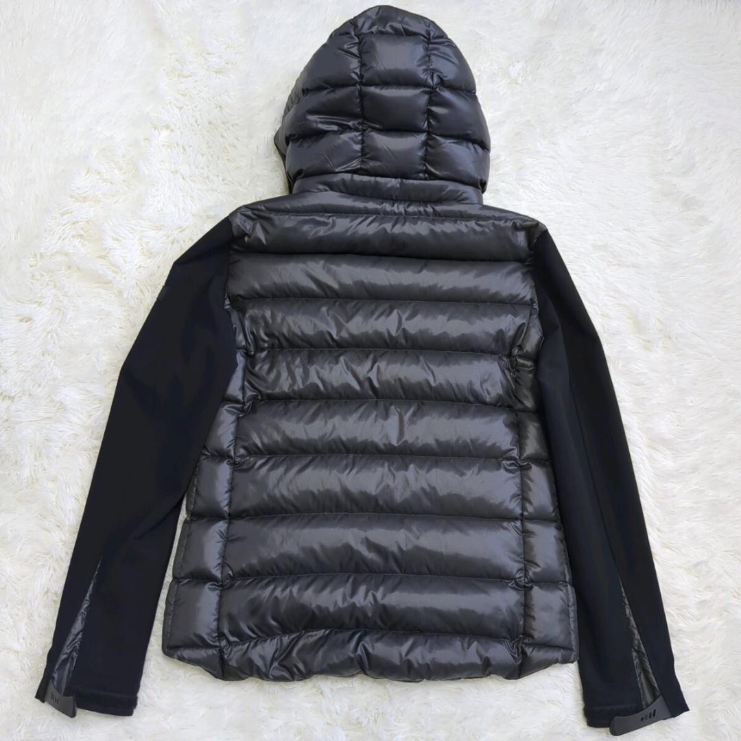 タトラス SABBIA MTA18A4522 ブラック 切替 ダウンジャケット