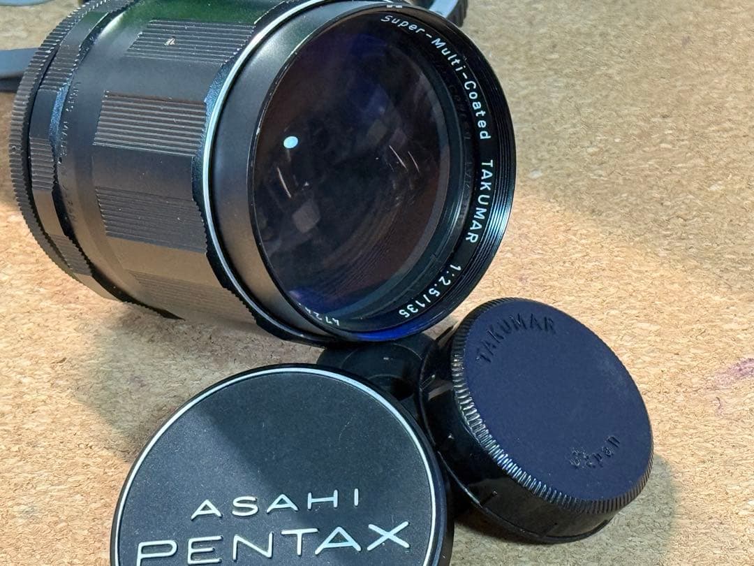レンズ(単焦点) asahi pentax smc takumar 135mm f2.5 m42