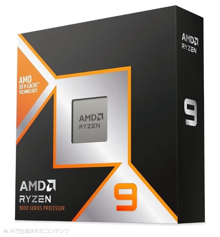 AMD Ryzen 9 9950X3D CPU 本体のみ ジャンク品