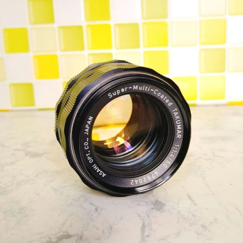 Super-Multi-Coated TAKUMAR 50mm F1.4 レンズ
