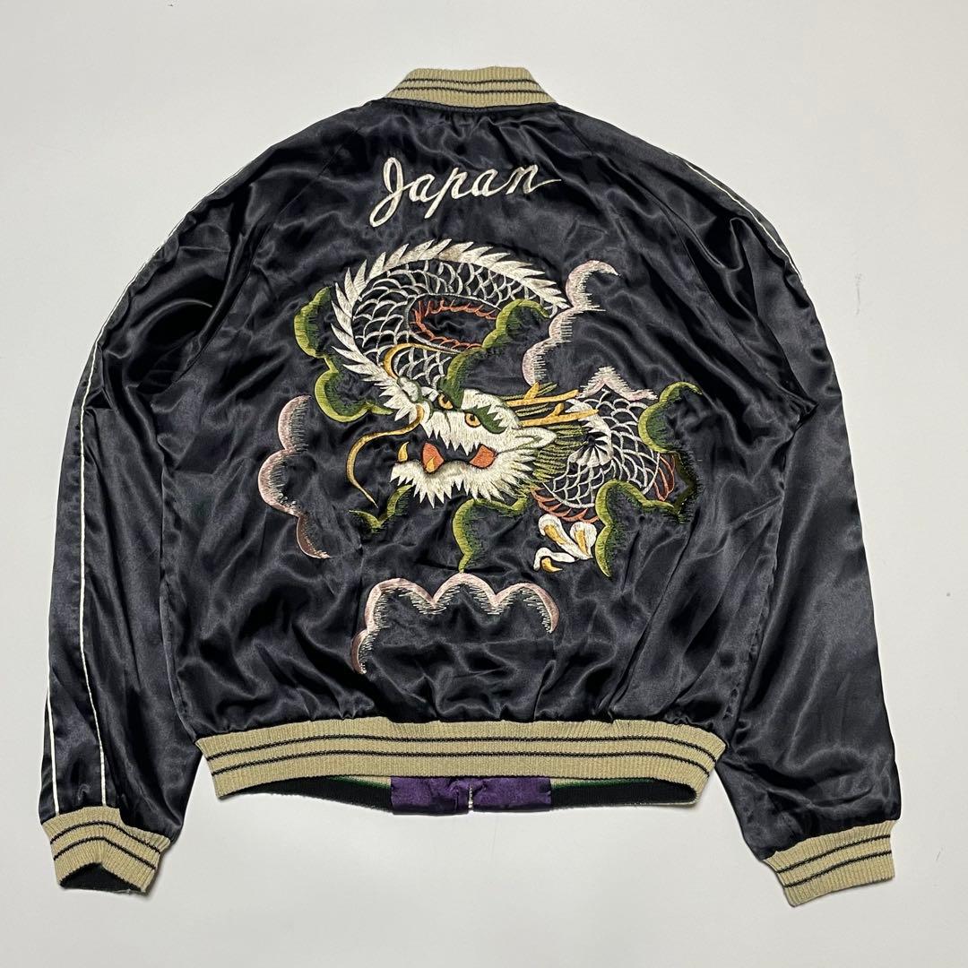 極美品/渋谷龍太着用　テーラー東洋　スカジャン　龍　パラシュート　希少モデル　M