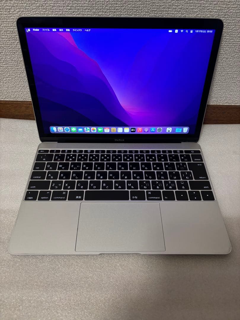 macbook 12インチ　Retina 256GB A1534 2016