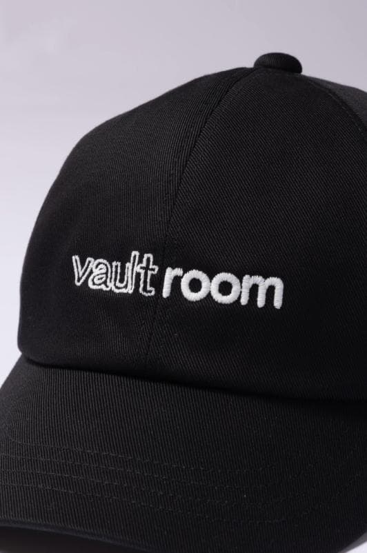 帽子 vaultroom LOGO CAP / BLK