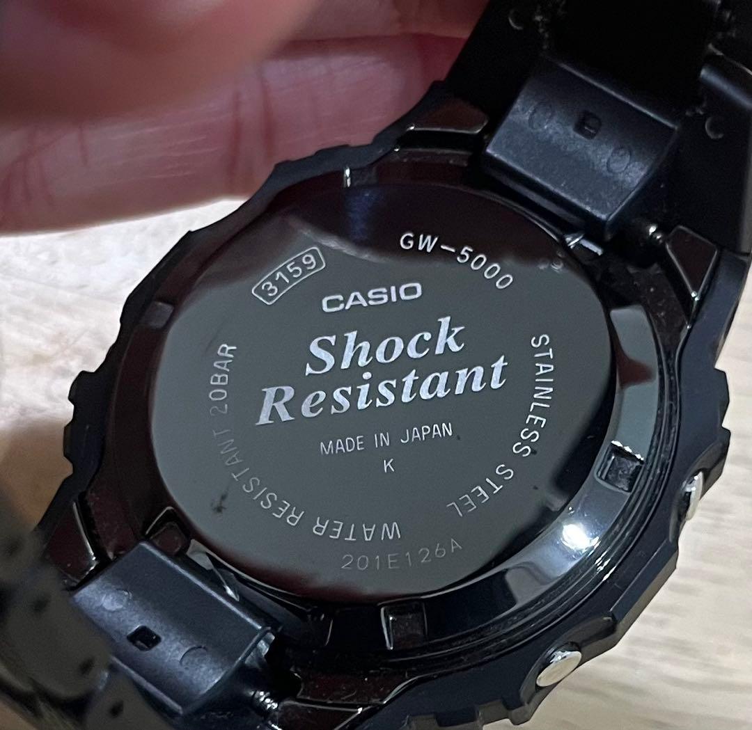 【名品】CASIO G-SHOCK GW-5000-1JF メタルコアVer