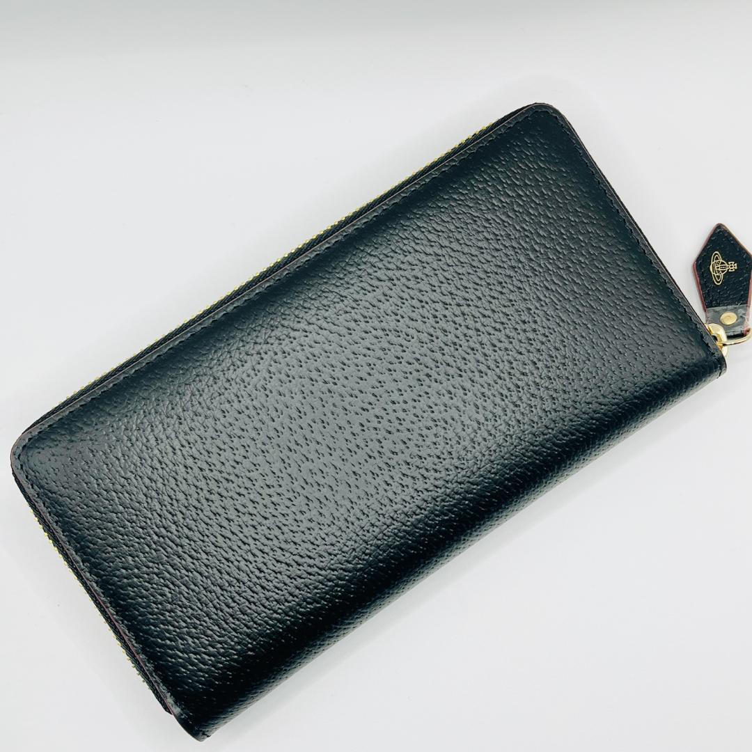 Vivienne Westwood 大特価 新品 長財布 黒 シンプル 人気