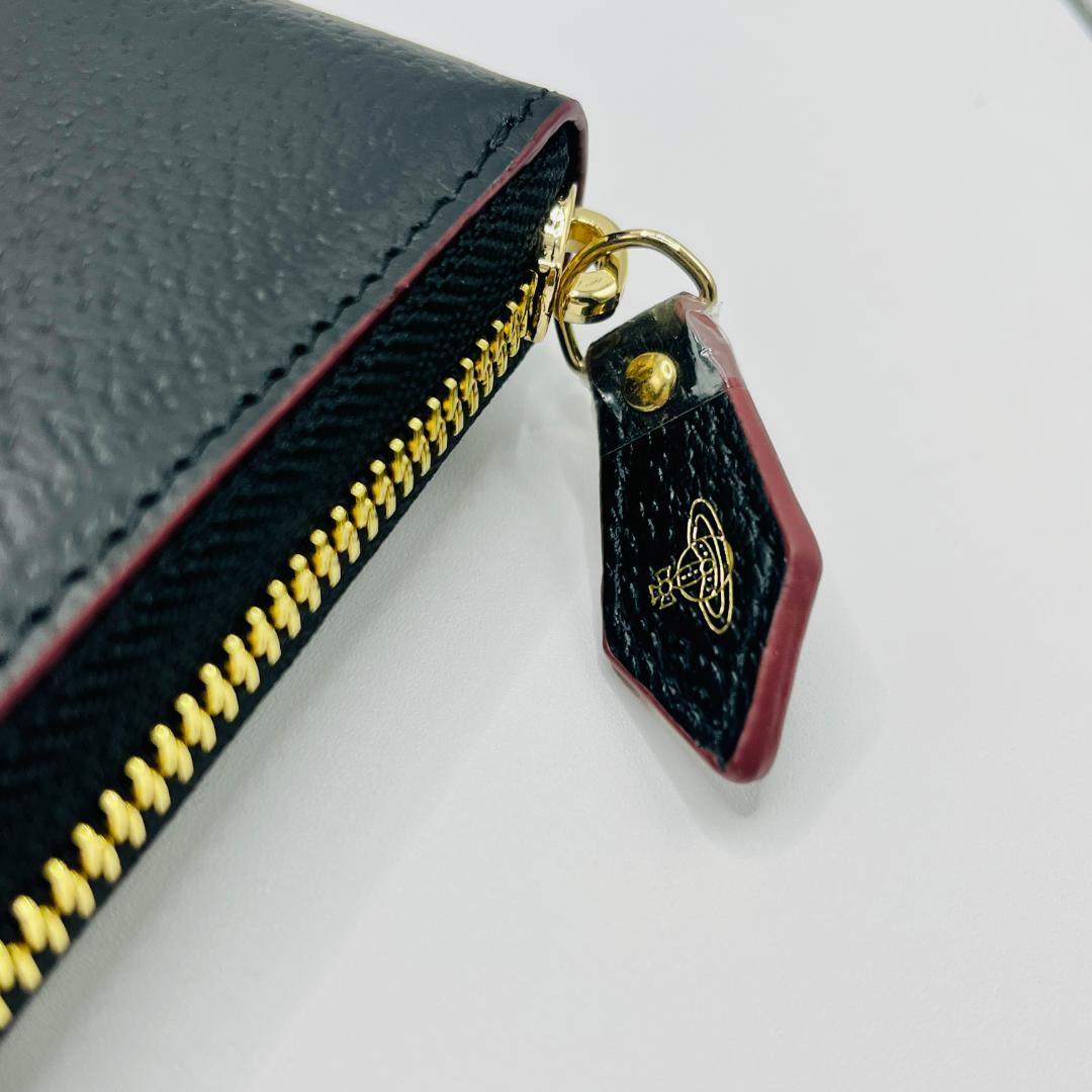 Vivienne Westwood 大特価 新品 長財布 黒 シンプル 人気