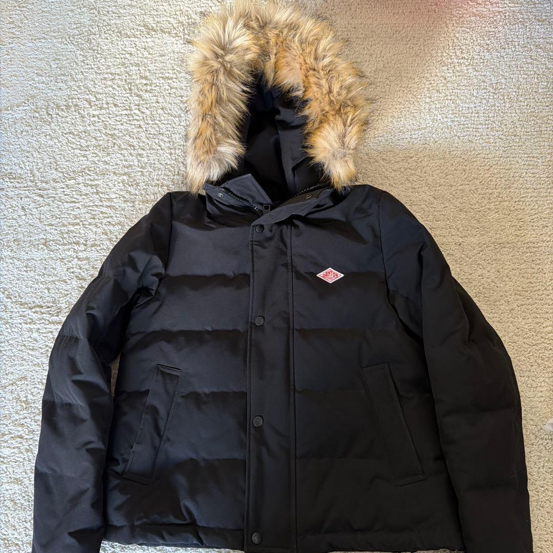 DANTON ダウンジャケット レディース Sサイズ ファー取り外し可能