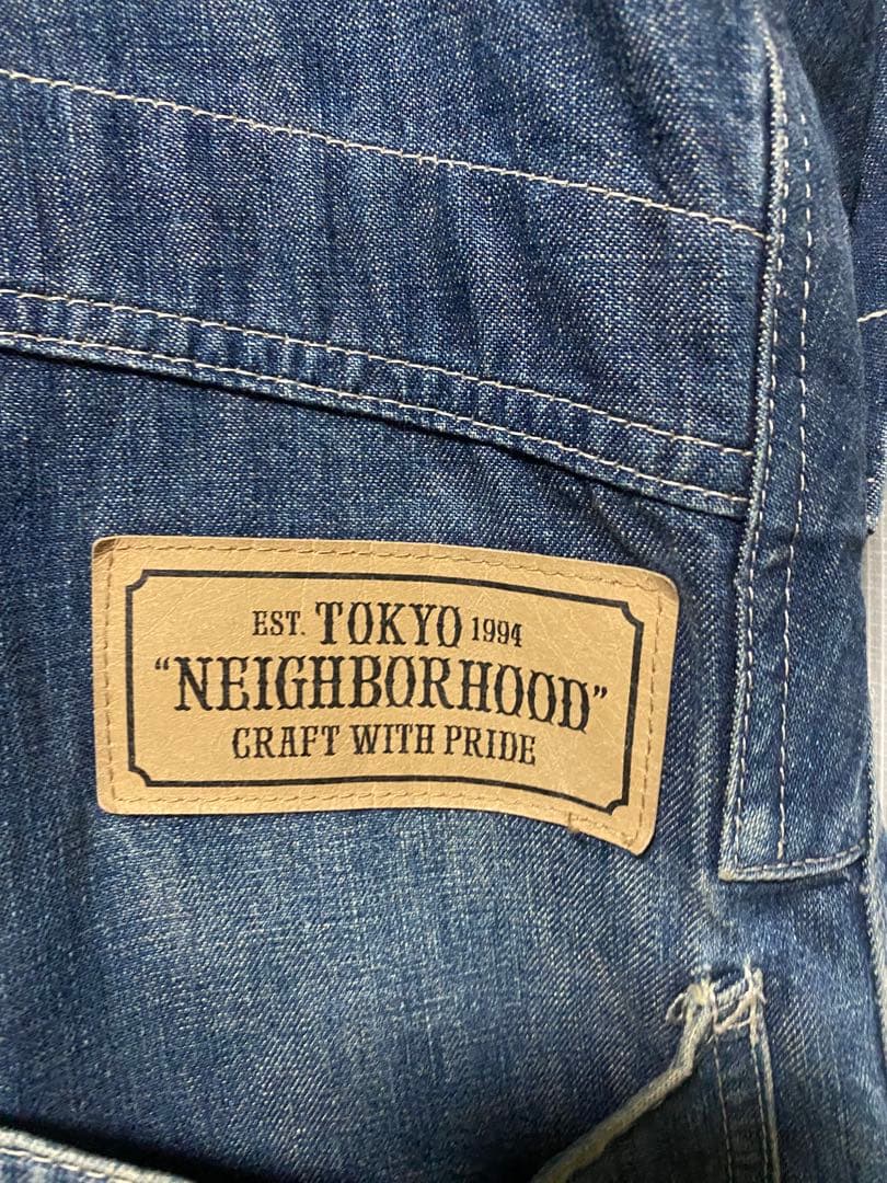 ネイバーフッド neighborhood デニム オーバーオール booker