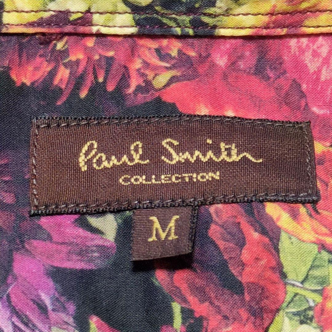 値下げ中12-43 PaulSmithポールスミス　花柄シャツ　総柄長袖