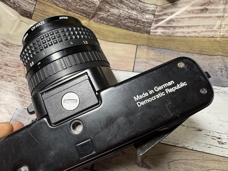 【希少】【旧東ドイツ製レンズ】50㎜ F1.8＋PRAKTICAR BC1 本体