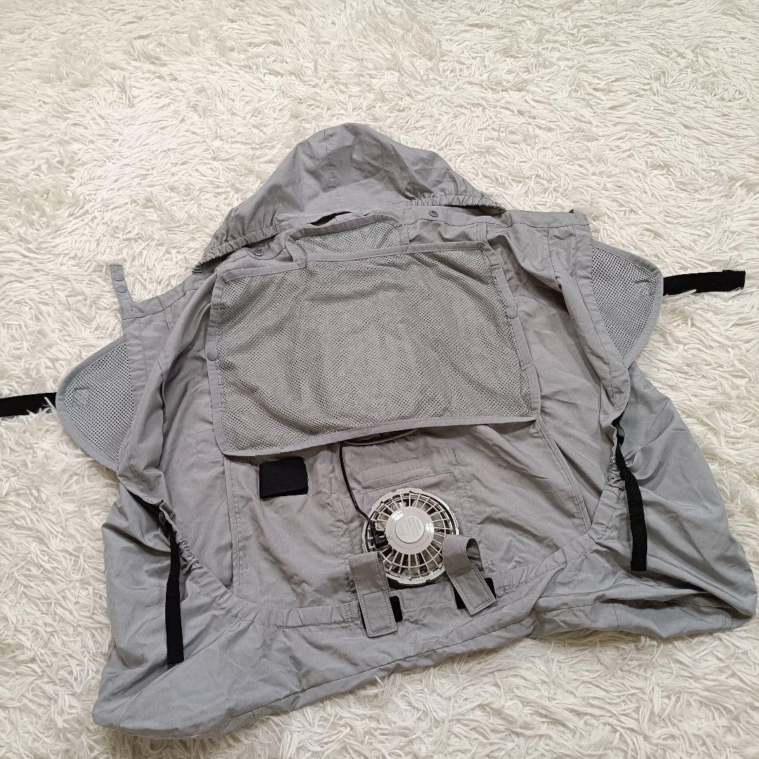 美品】BabyHopper 空調抱っこひもカバー グレー 8月24日動作確認済み