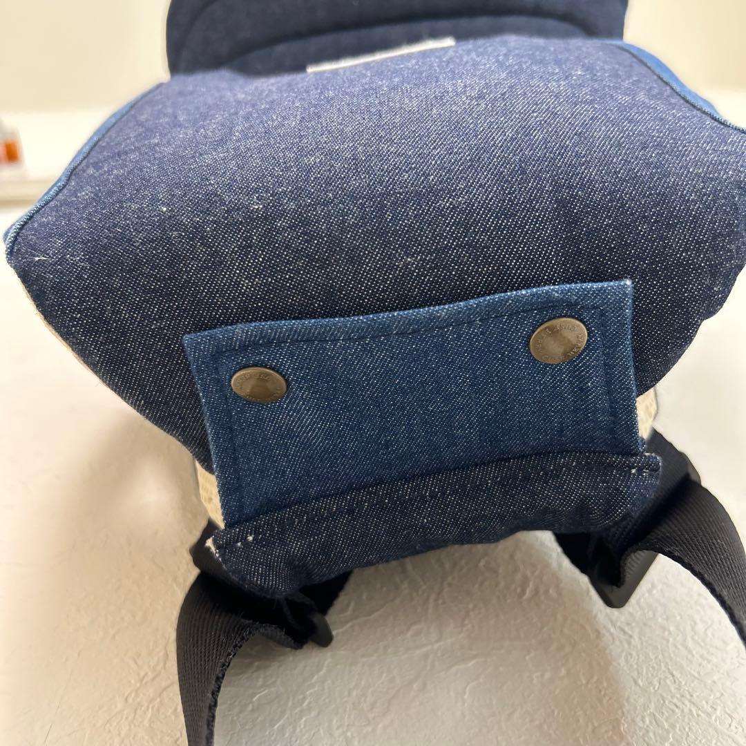 【美品】キューズベリー zero / ブルーデニム 抱っこ紐