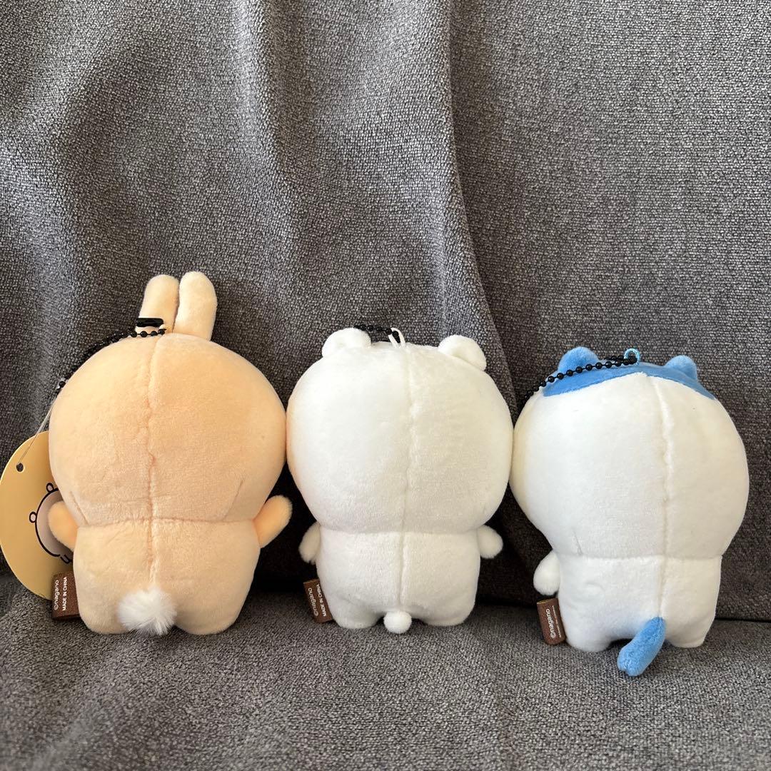 【3点セット未使用】ナガノマーケット変わっちゃお！ぷちミニマスコットキーホルダー