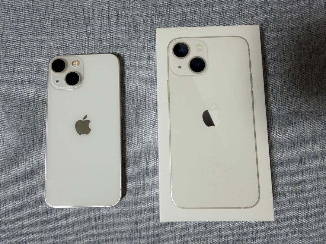 【美品】iPhone13mini 128GB SIMフリー バッテリー71%