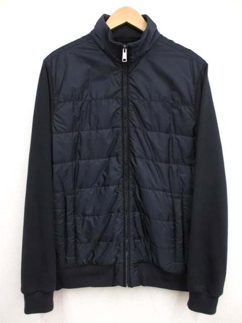 美品 プラダスポーツ SJC361 ナイロン×スウェット ブルゾン ジャケット