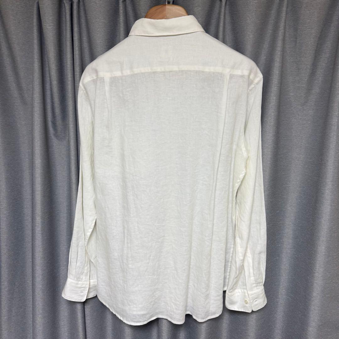 し*ん様 Ron Herman ロンハーマン リネンシャツ 白 L 長袖 新品未