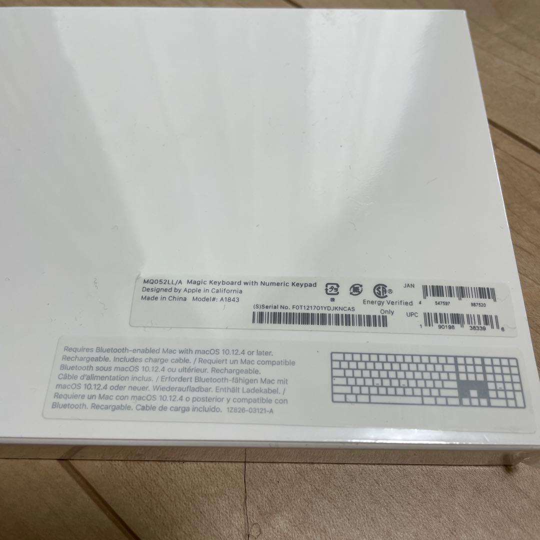 Magic Keyboard MQ052LL/A 新品未開封