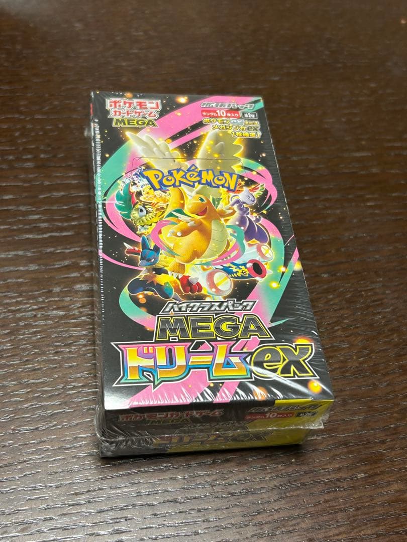 【ポケセン産】ハイクラスパック MEGAドリーム ex 1BOX シュリンク付き