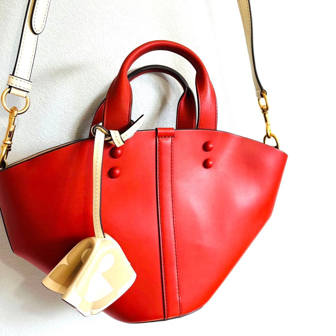 【極美品】TORY BURCH セテ ハンドバッグ ショルダー付き 2way