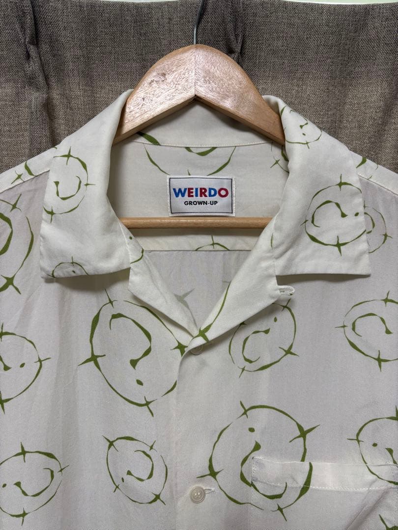 WEIRDOウィアード 2022SS THE BATMAN 長袖レーヨンシャツ