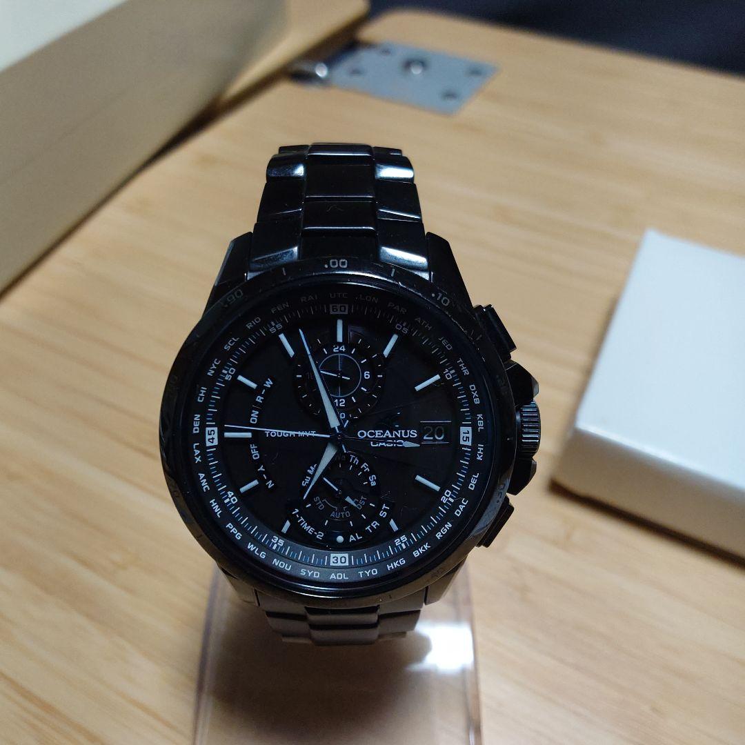 カシオCASIO電波ソーラー腕時計OCW-T1000