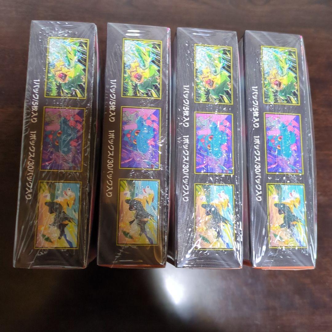 ポケモンカードゲーム インフィニティX 4BOX　シュリンク付き