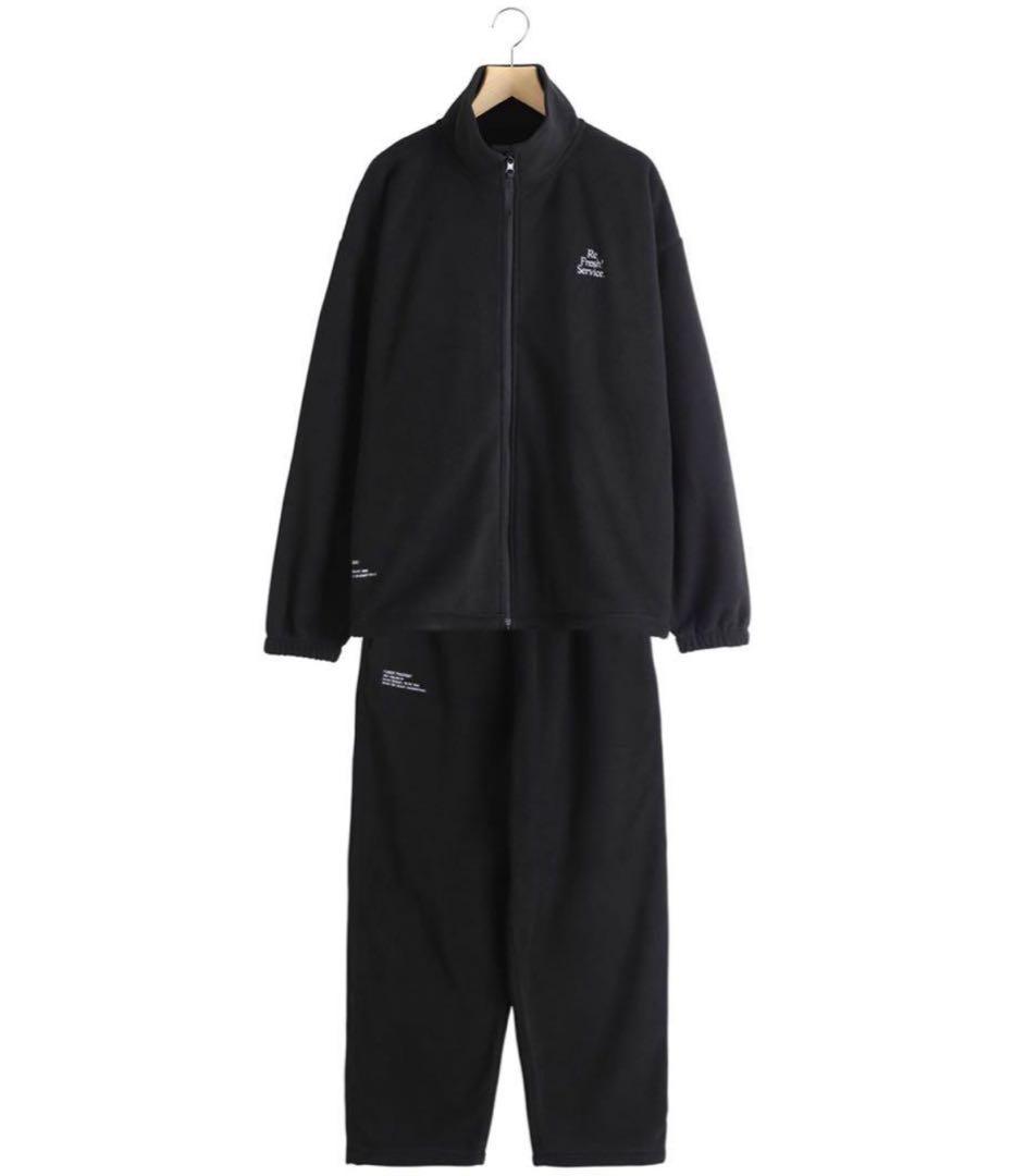 美品　Re Fresh Service FLEECE TRACK SUIT