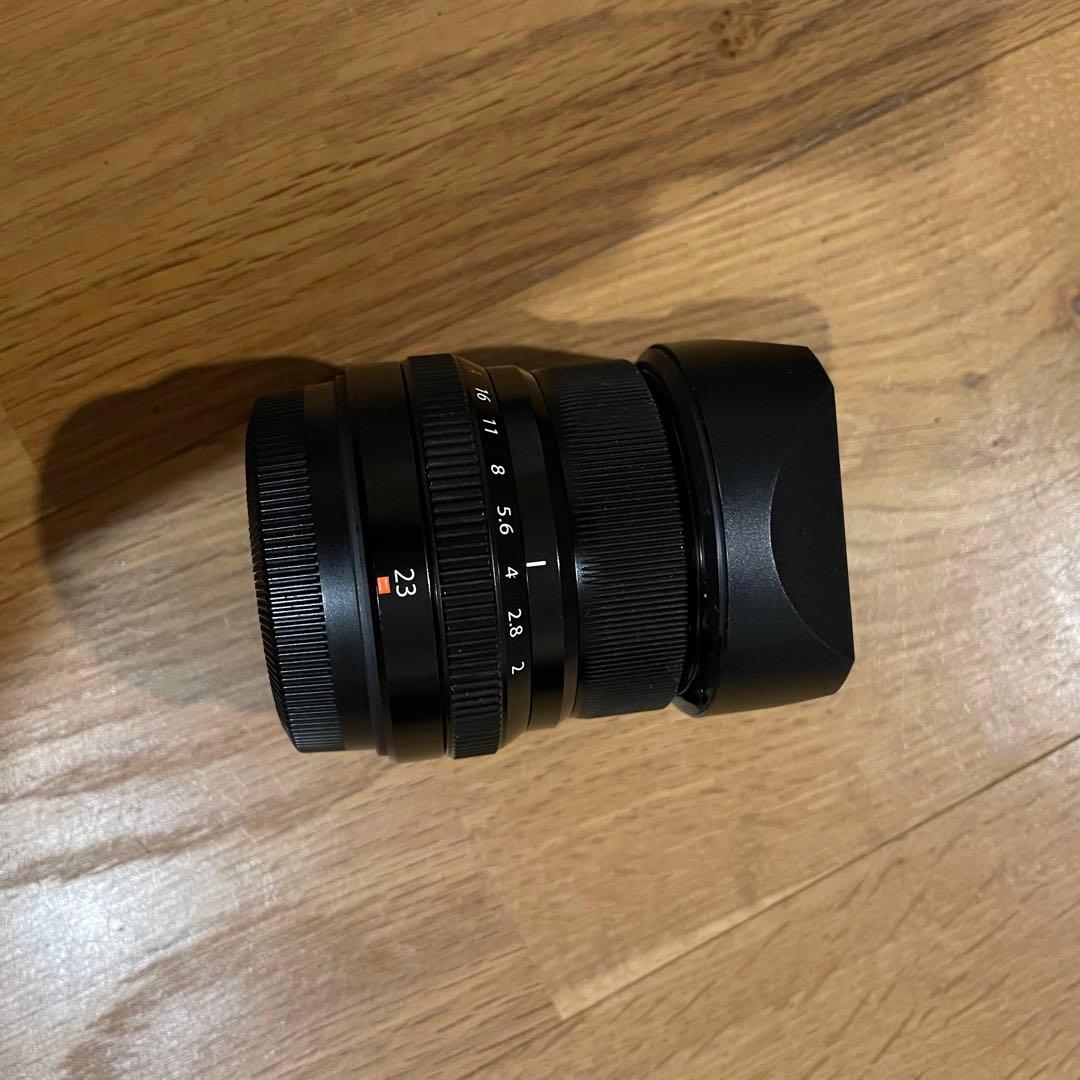 FUJIFILM XF23mmF2 R WR レンズ フード付き