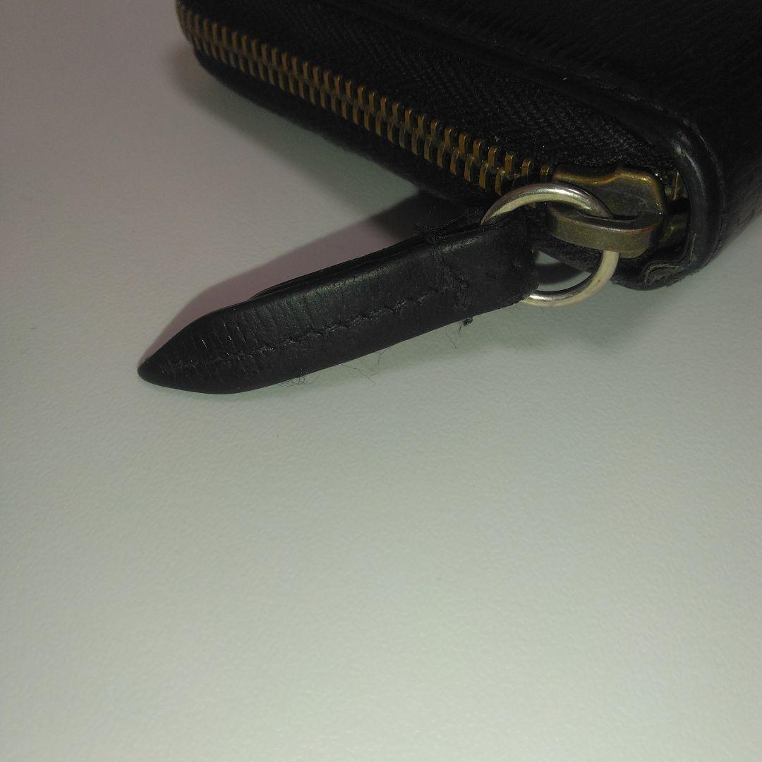 【希少】GUCCI ラウンドファスナー キングスネーク レザー ブラック