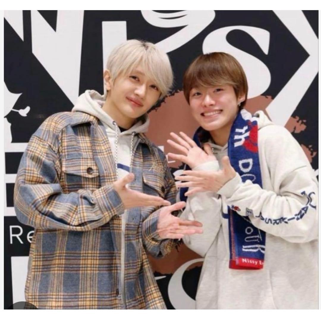 Naptim. (Nissy)チェック柄長袖シャツ