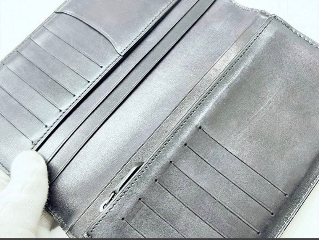 極美品　Berluti ベルルッティ エベネ 長財布 小銭入れ　希少のパープル