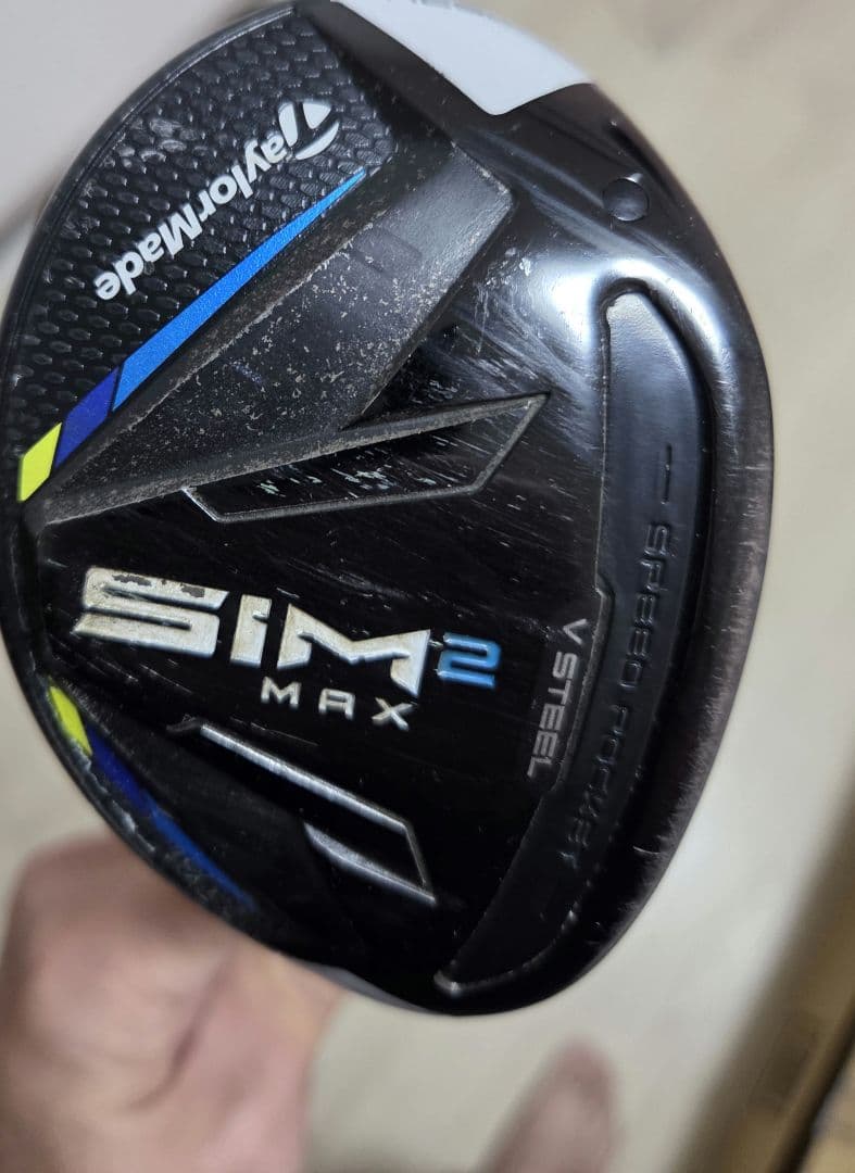 TaylorMade SIM2 MAX ユーティリティヘッドカバー付き　4U