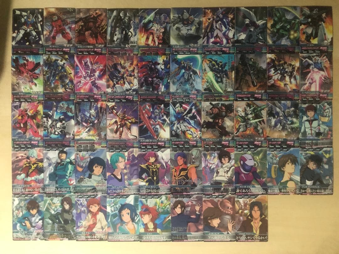 ガンダムトライエイジ　B1～B8　386種386枚　レア・コモン　フルコンプ