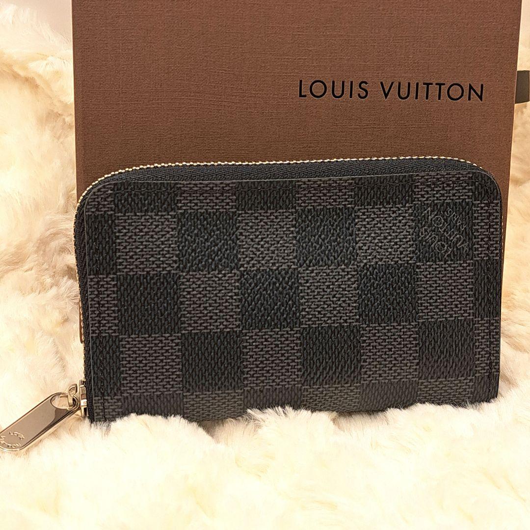 ルイヴィトン ジッピーパース ダミエケース　　箱付き　超美品