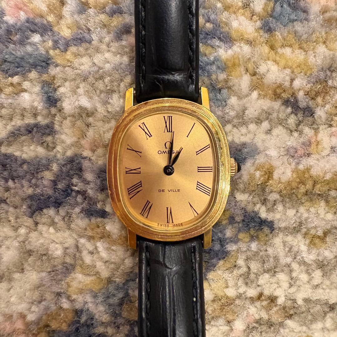 【稼働品】OMEGA DE VILLE オメガ デビル 手巻き時計