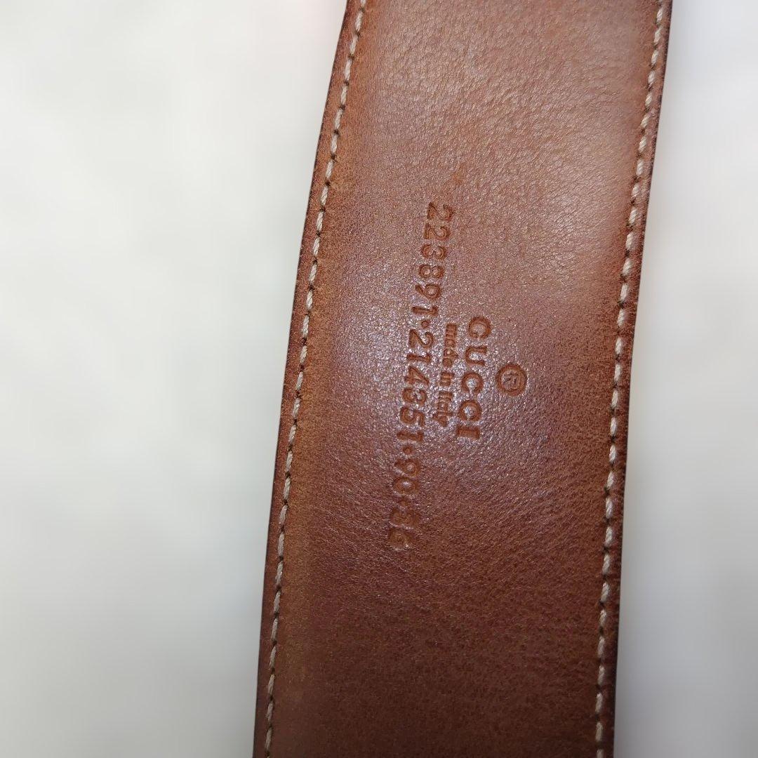 ✨美品✨GUCCI グッチ ベルト インターロッキング GG デカロゴ 黒