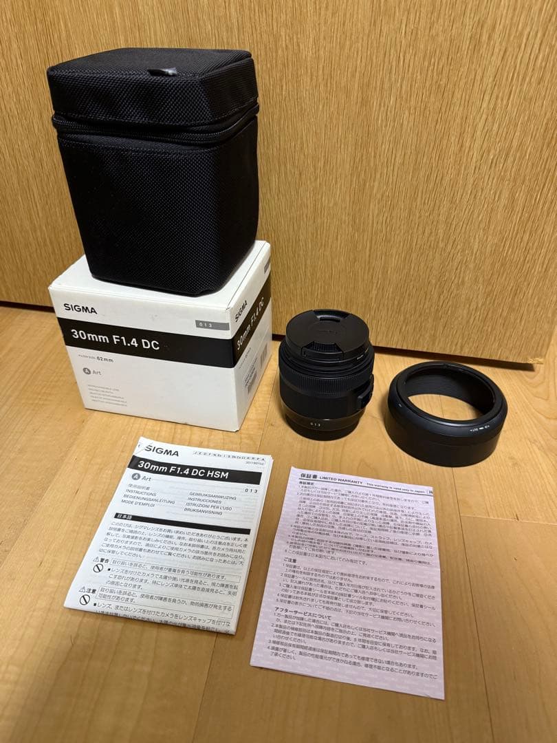 SIGMA 30mm F1.4 DC レンズ キャノンEFマウント