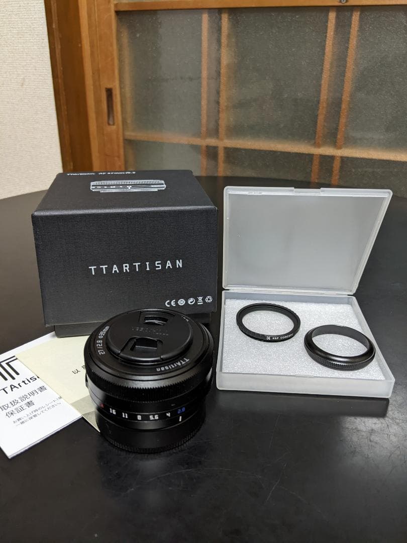 レンズ(単焦点) Ttartisan 27mm f2.8 Xmount