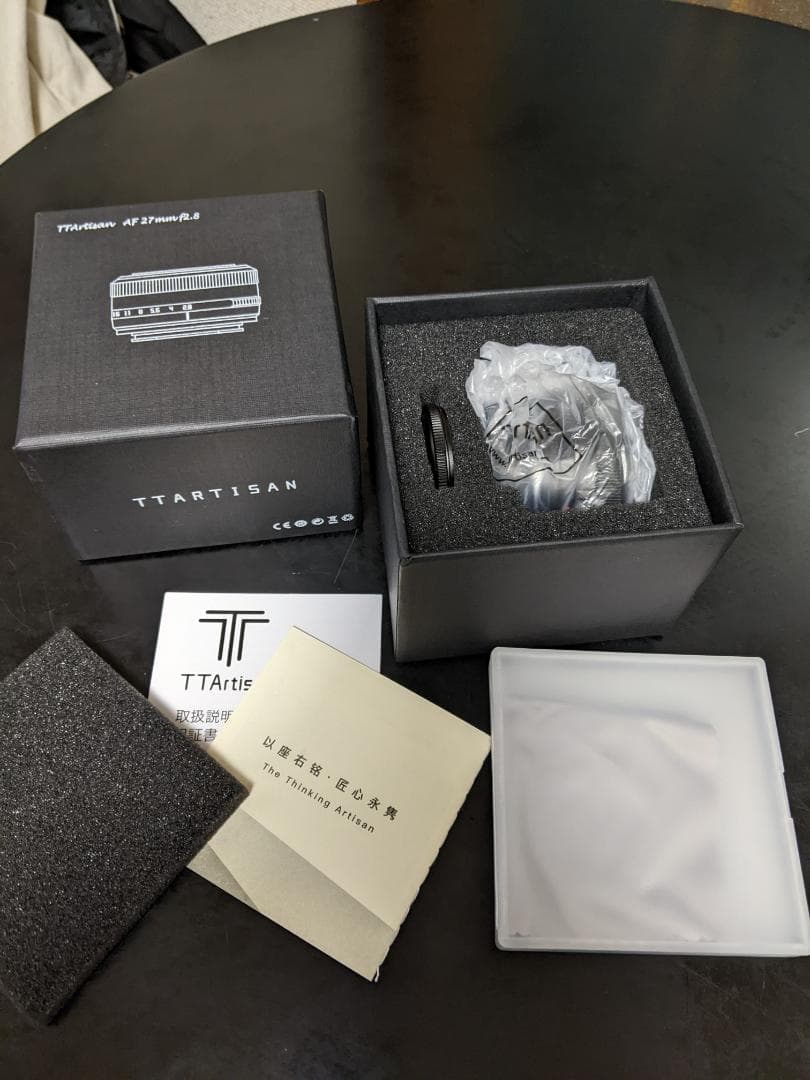 レンズ(単焦点) Ttartisan 27mm f2.8 Xmount