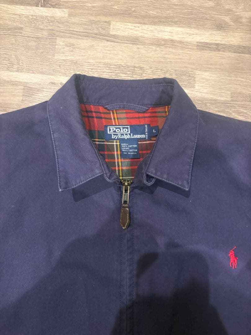 90s Polo Ralph Lauren スウィングトップLネイビー