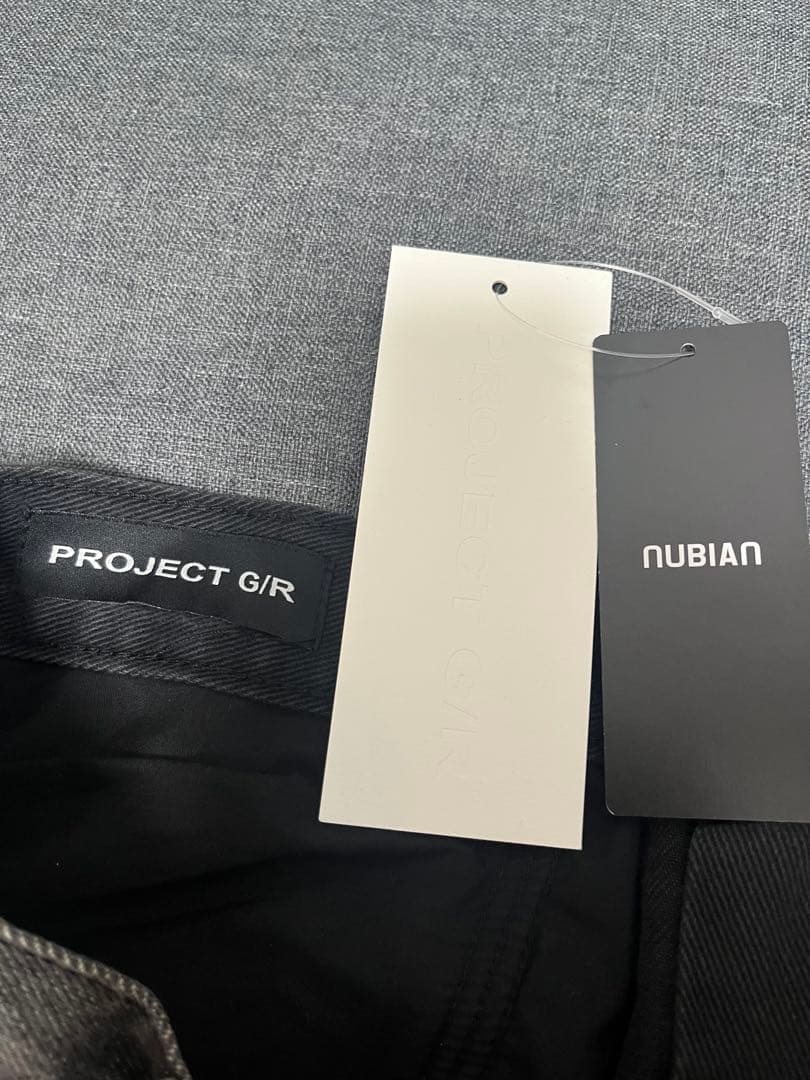 完売品PROJECT G/R TWO FACE DENIM PANTS BLK