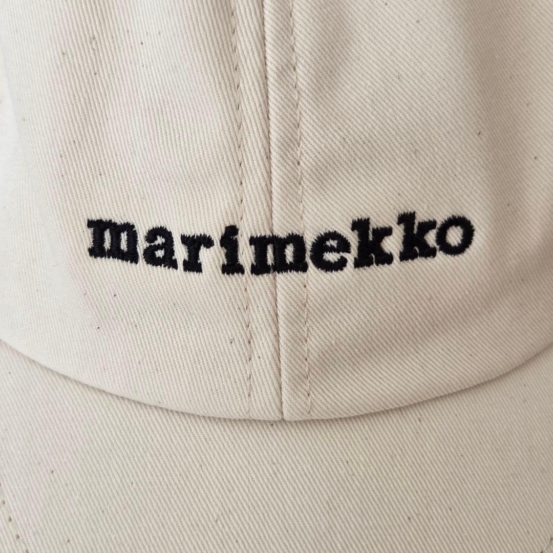 【入手困難✨未使用級】marimekko UNIKKO 60周年　キャップ　白