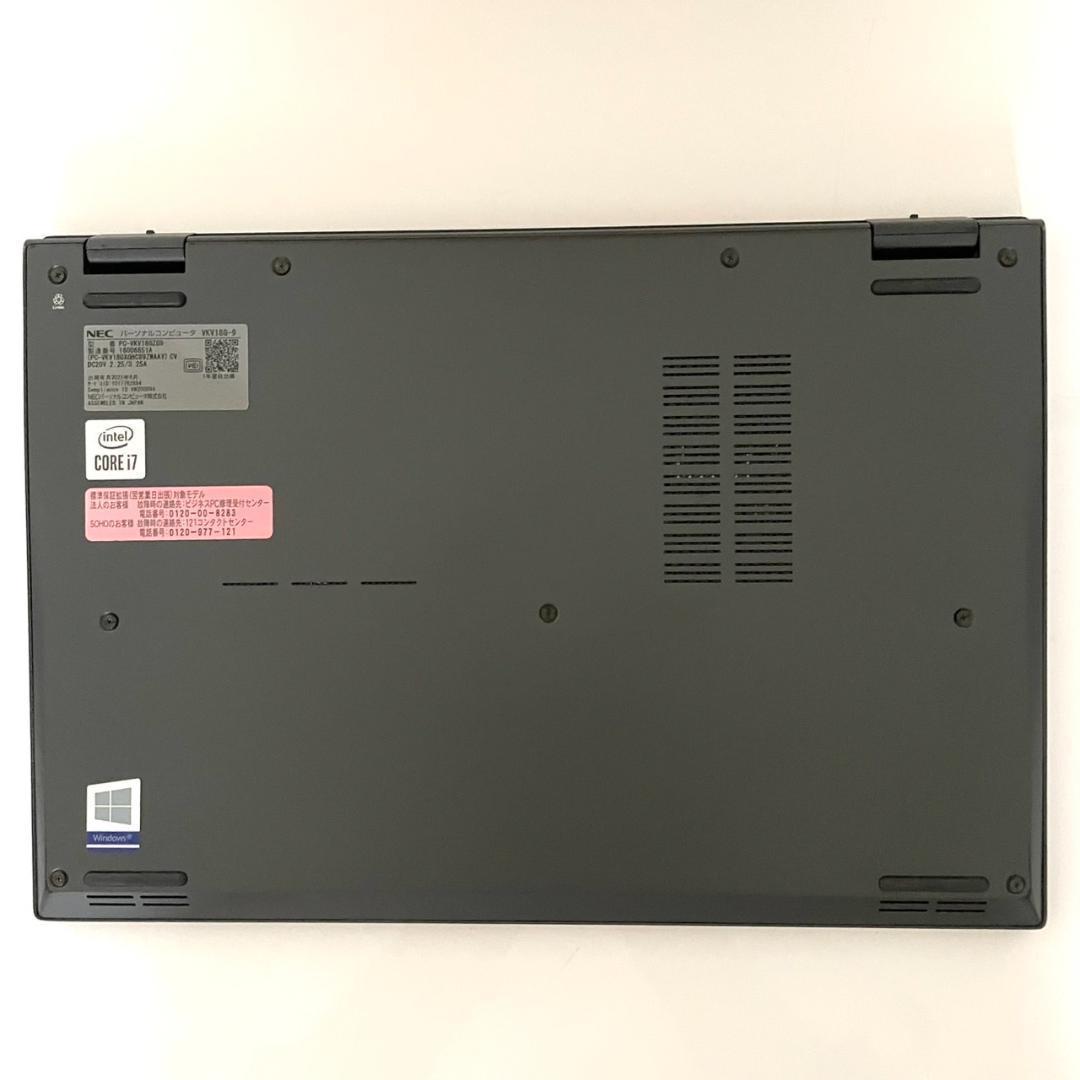 第10世代i7 2020年製 メモリ16GB 超軽量モデル NEC JJ4