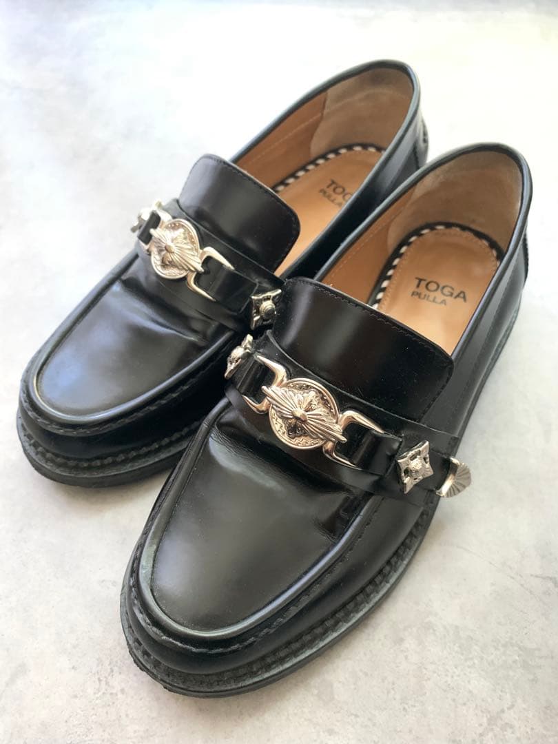【美品】TOGA PULLA ローファー 35（22.5cm）【即日発送】